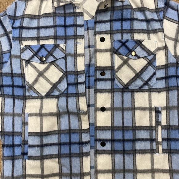 Zara women flannel overshirt. Small - Picture 3 of 5